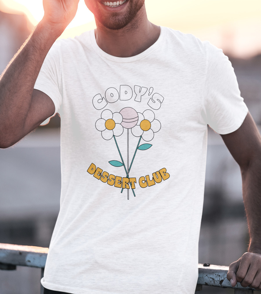 Cody's Dessert Club Flower Macaron T-Shirt