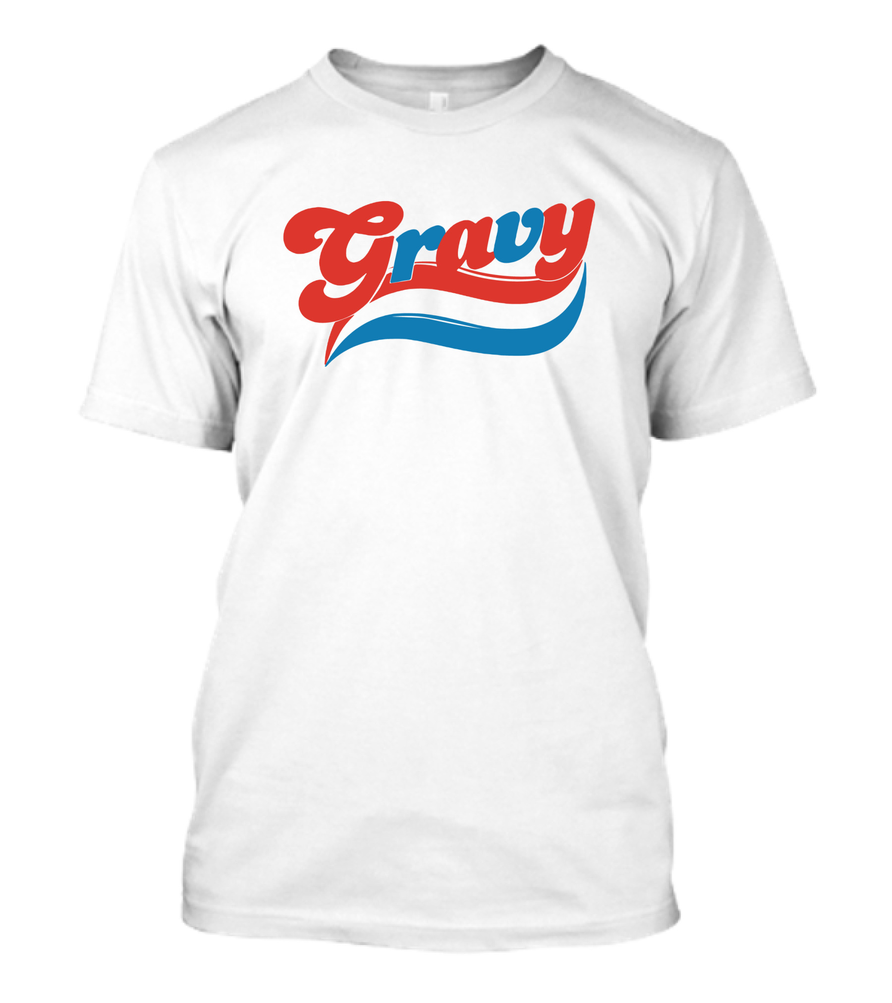 Yung Gravy Merch Gravy Wave Red White Blue T-Shirt