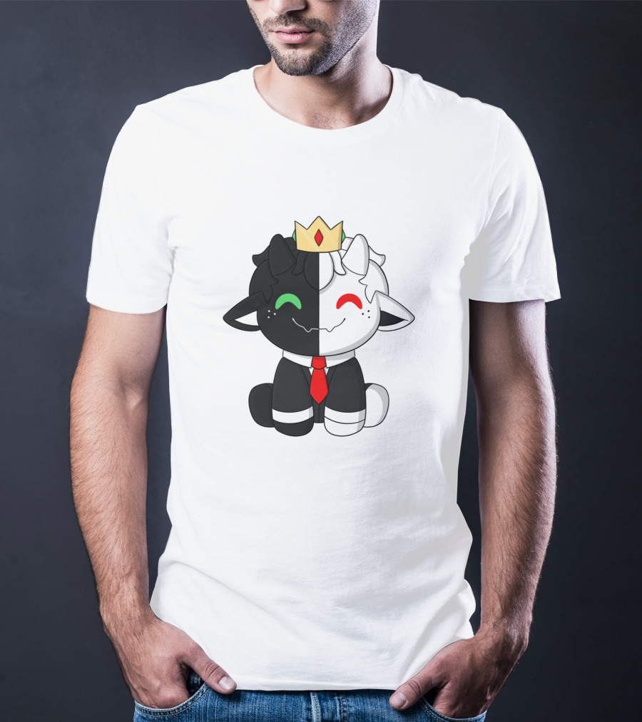 Ranboo Plushie With Crown DreamSMP Merch Store T-Shirt