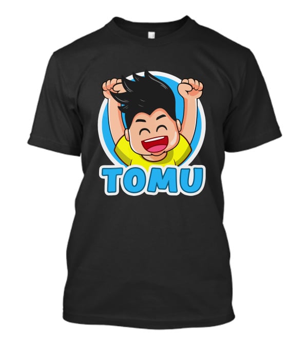 Tomu And Yumi Merch Tomu Excited Character Animation T-Shirt