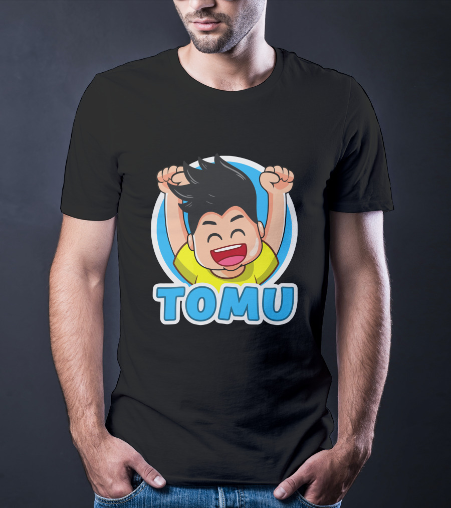 Tomu And Yumi Merch Tomu Excited Character Animation T-Shirt
