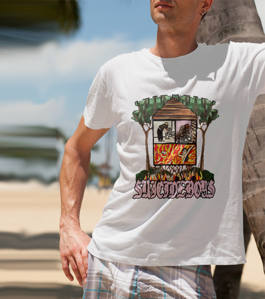 Suicideboys Fire And House Scene T-Shirt