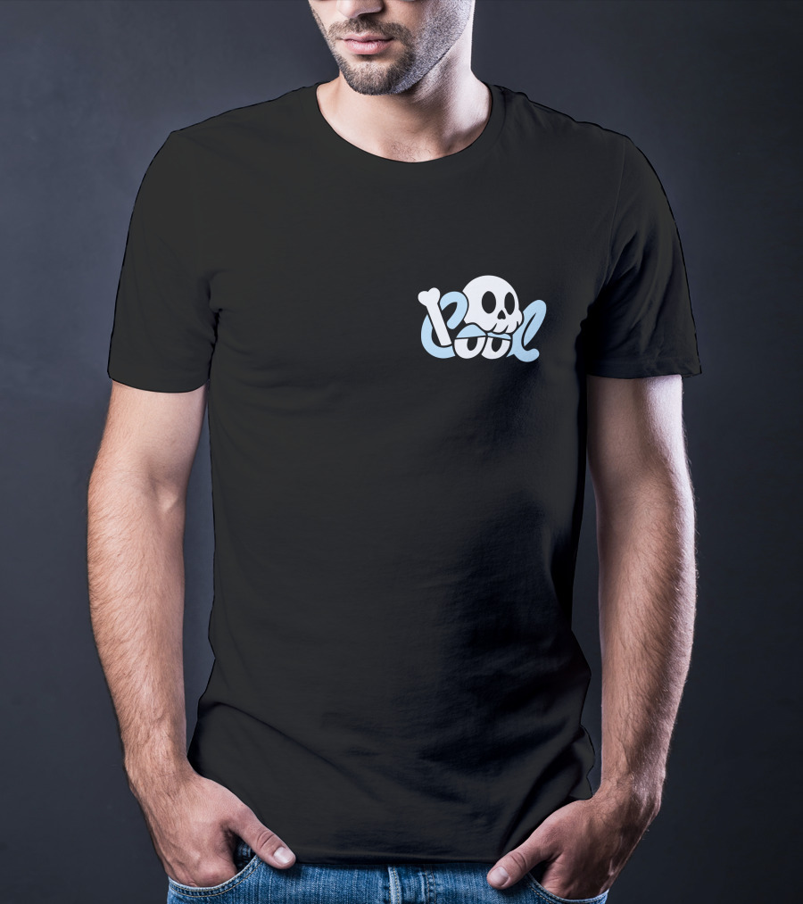 The Bone Cool Cool Skull With Bone T-Shirt