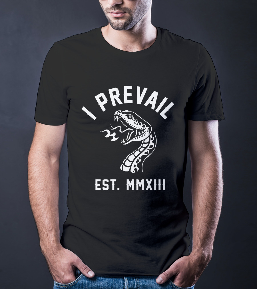 I Prevail Est. MMXIII Snake Graphic Kings Road Merch T-Shirt