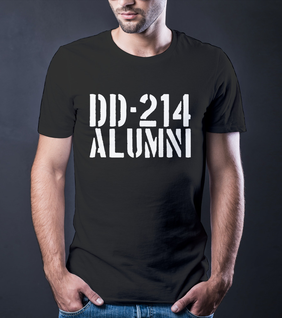 Hodgetwins DD-214 Alumni Military Veteran T-Shirt