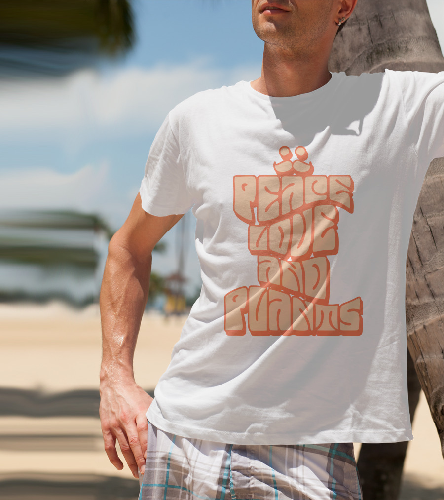 Peace Love And Plants Shop The Mumbo Jumbo Merch Store T-Shirt
