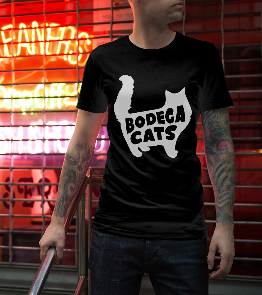 Bodega Cats Halloween Edition Feline T-Shirt