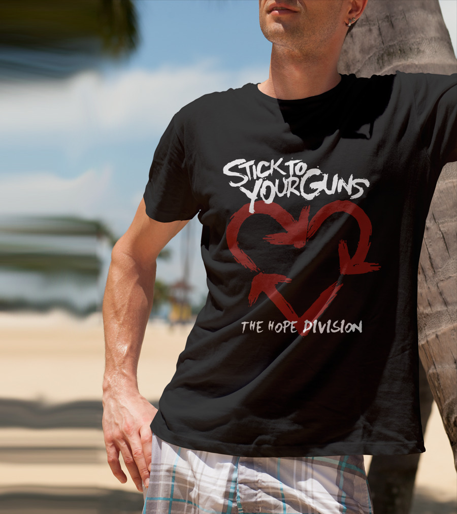 Stick To Your Guns The Hope Division Heart Arrow T-Shirt