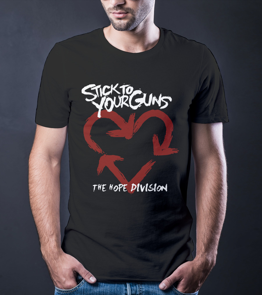 Stick To Your Guns The Hope Division Heart Arrow T-Shirt