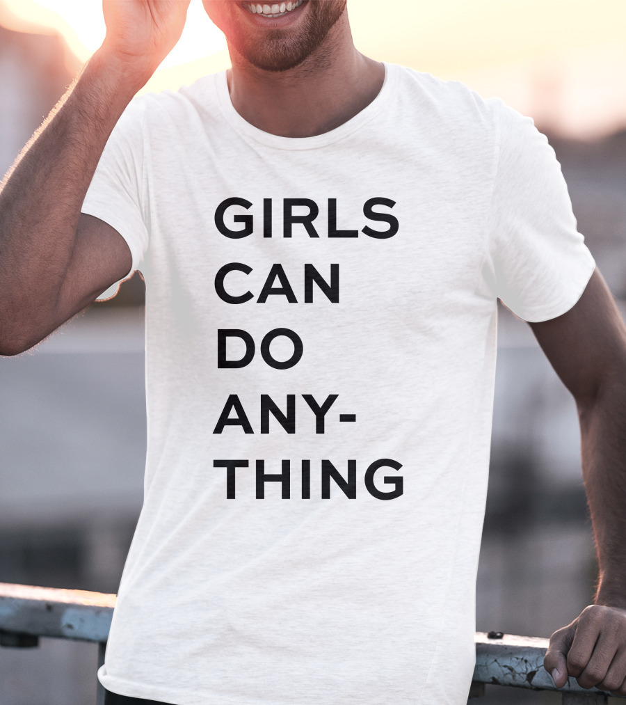 Girl Can Do Anything Girls Rock SB Amplify Women's History Month ZADIG&VOLTAIRE T-Shirt