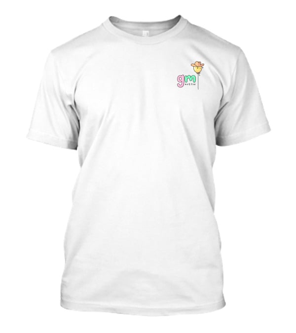GM Austin Doodles Merch Store Balloon Cowboy Hat T-Shirt