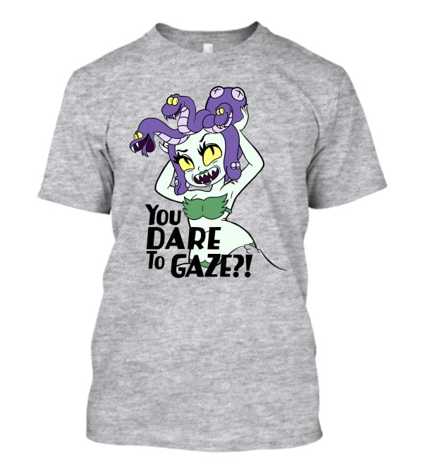 Cuphead Cala Maria Medusa You Dare To Gaze T-Shirt