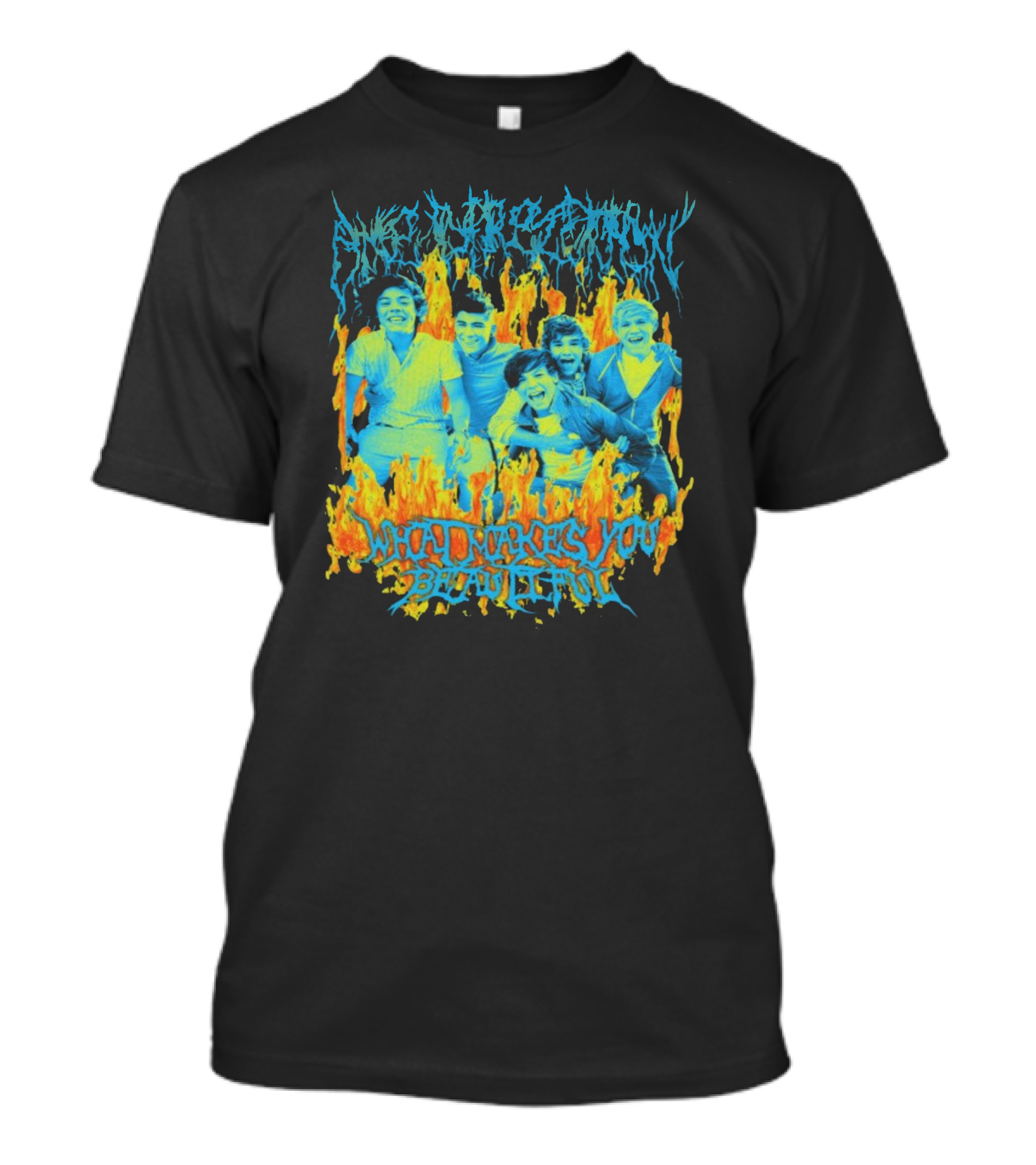 One Direction Heavy Metal What Makes You Beautiful T-Shirt
