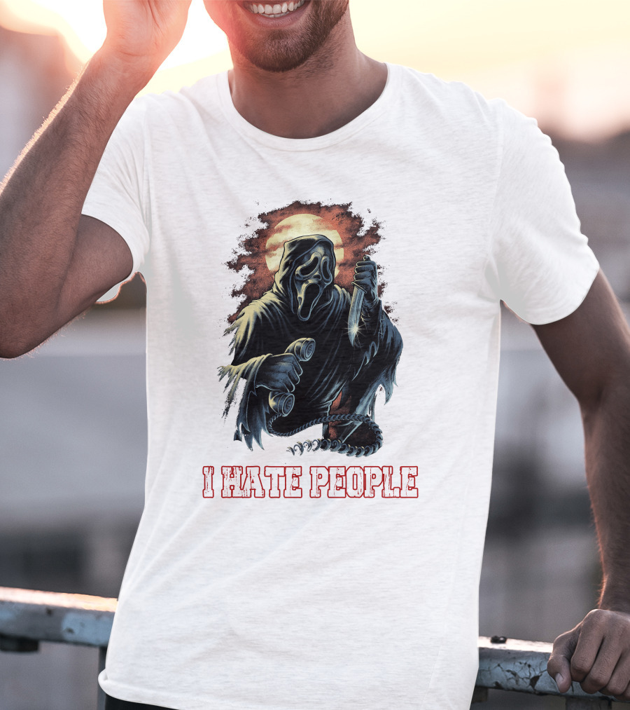 Ghostface I Hate People T-Shirt