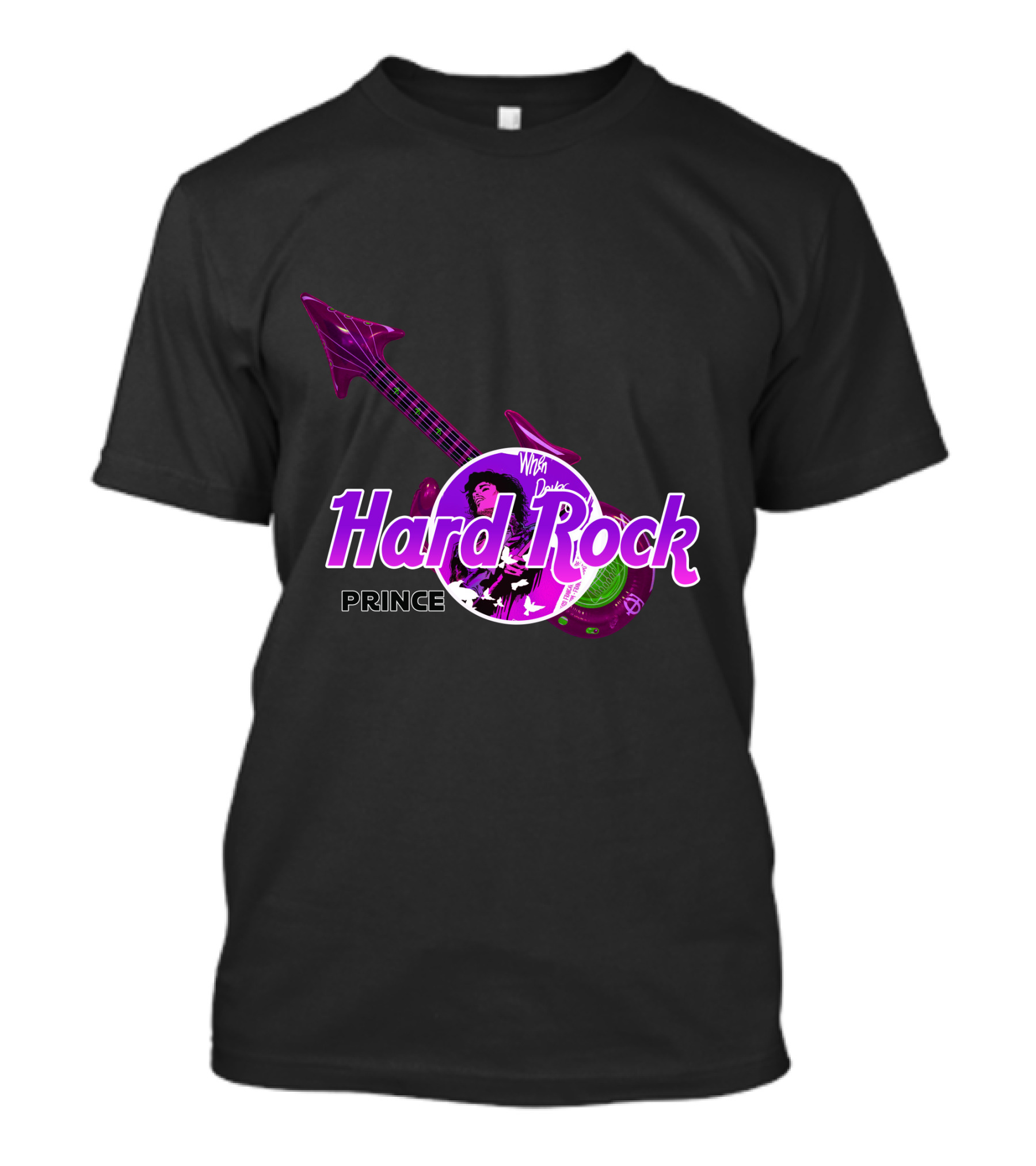 Prince Hard Rock Guitar T-Shirt