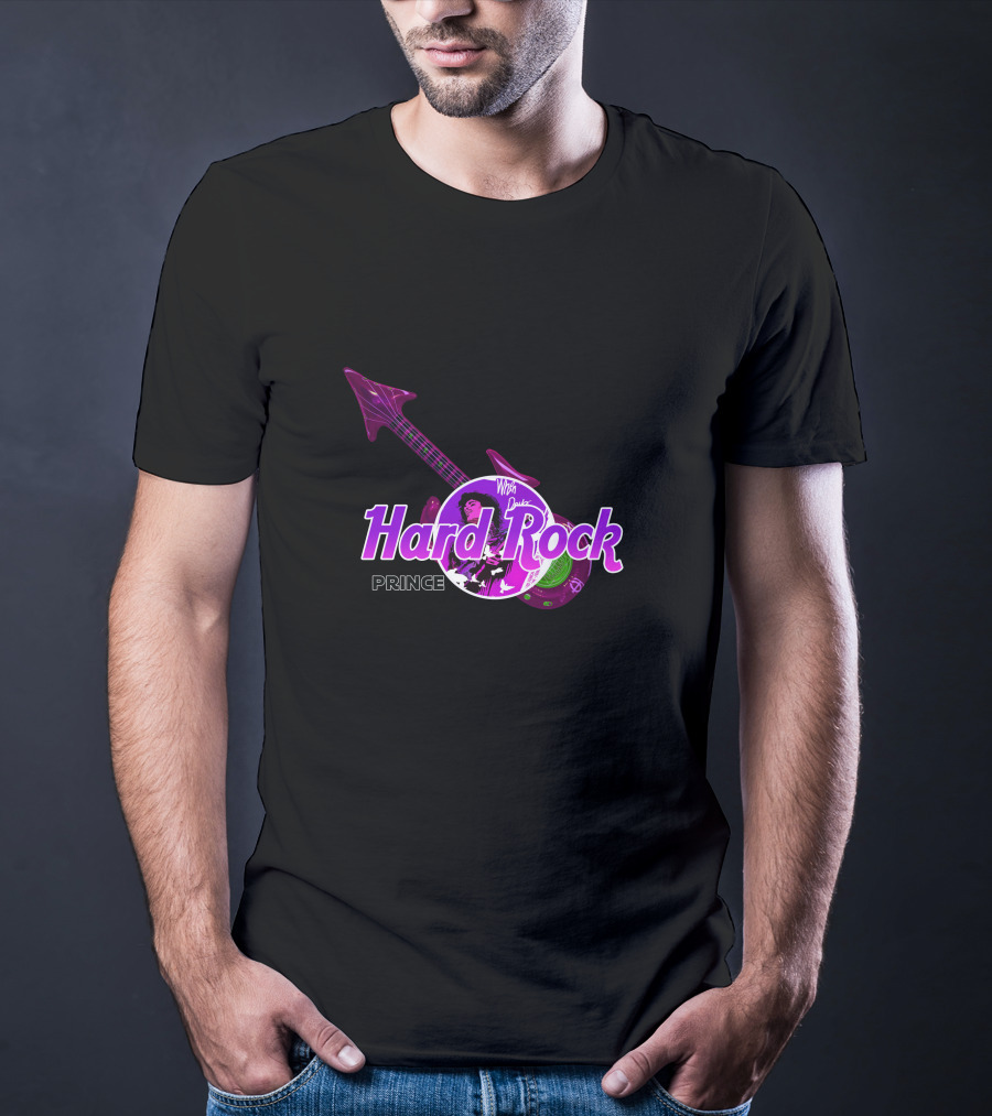 Prince Hard Rock Guitar T-Shirt
