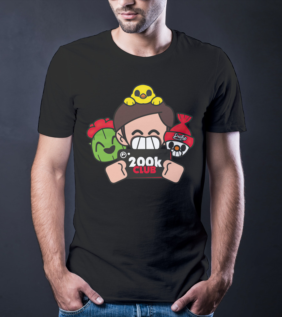 Jakub Destro Merch 200k Club T-Shirt