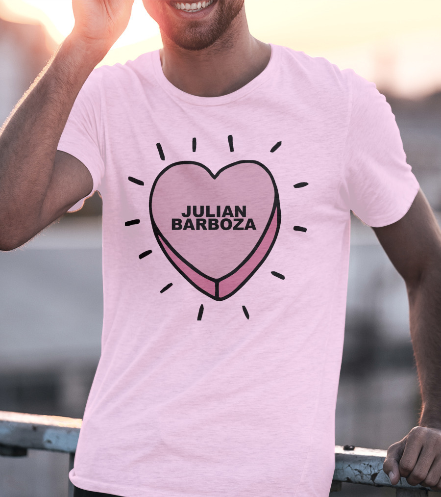 JULIAN BARBOZA HEART T-Shirt