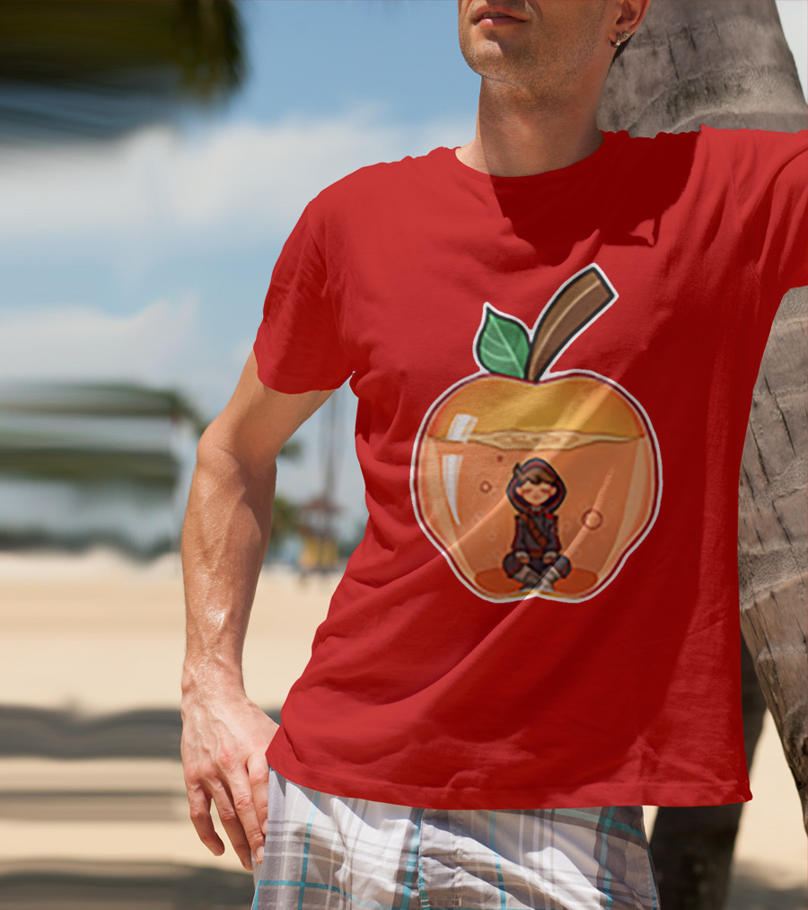 Badboyhalo Peach Character T-Shirt