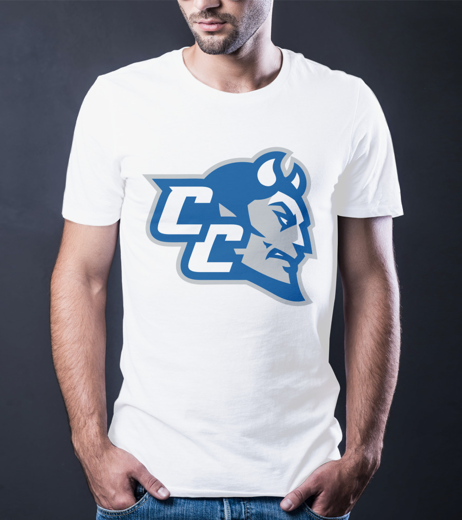 CCSU Blue Devils Logo Central Connecticut T-Shirt