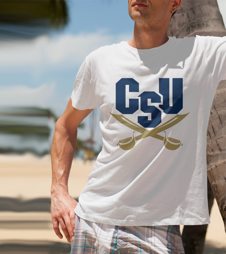 CSU Buccaneers Crossed Sabers T-Shirt