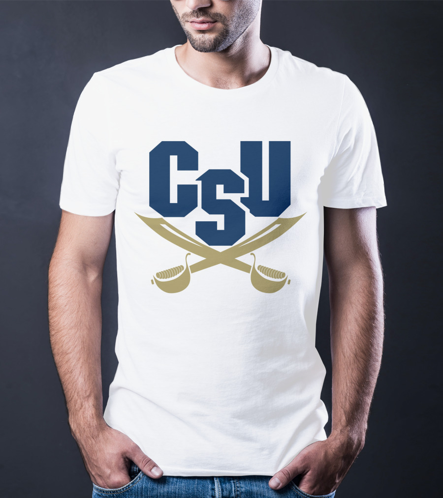 CSU Buccaneers Crossed Sabers T-Shirt