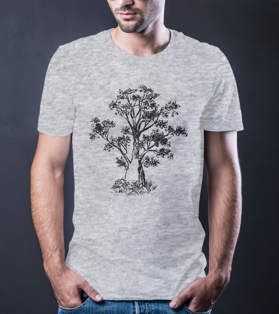 Baobab Tree Sketch T-Shirt