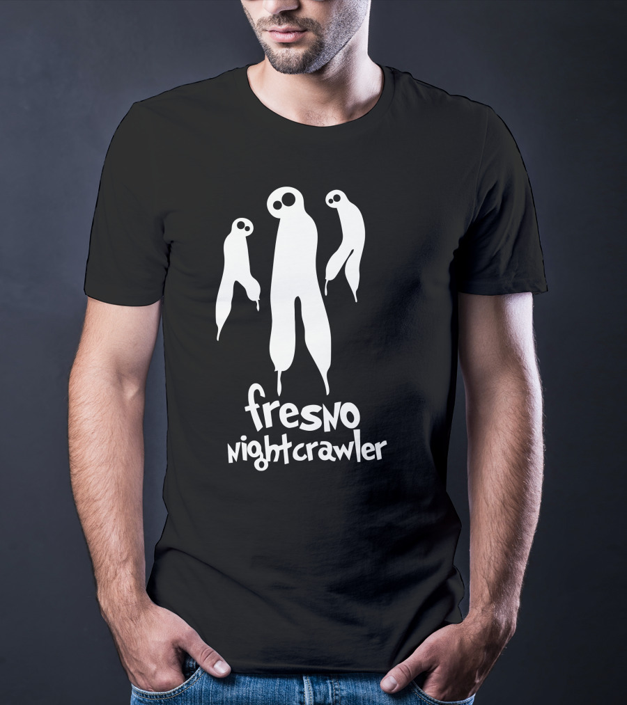 Fresno Nightcrawler Cryptid Silhouette Trio T-Shirt