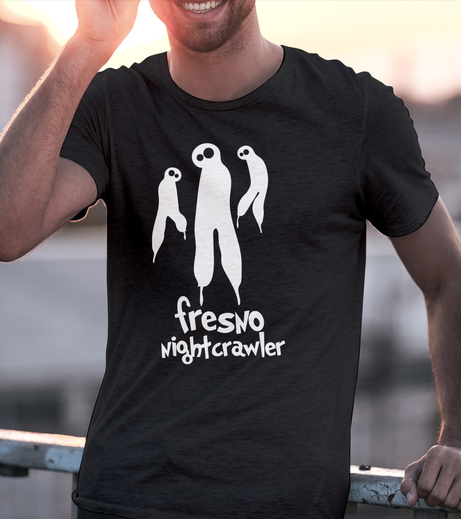 Fresno Nightcrawler Cryptid Silhouette Trio T-Shirt