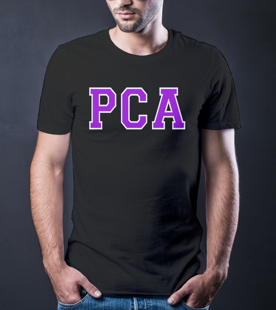 PCA Purple Varsity Letters T-Shirt