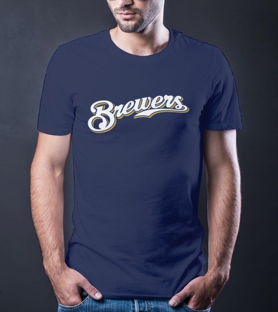 Milwaukee Brewers Script T-Shirt