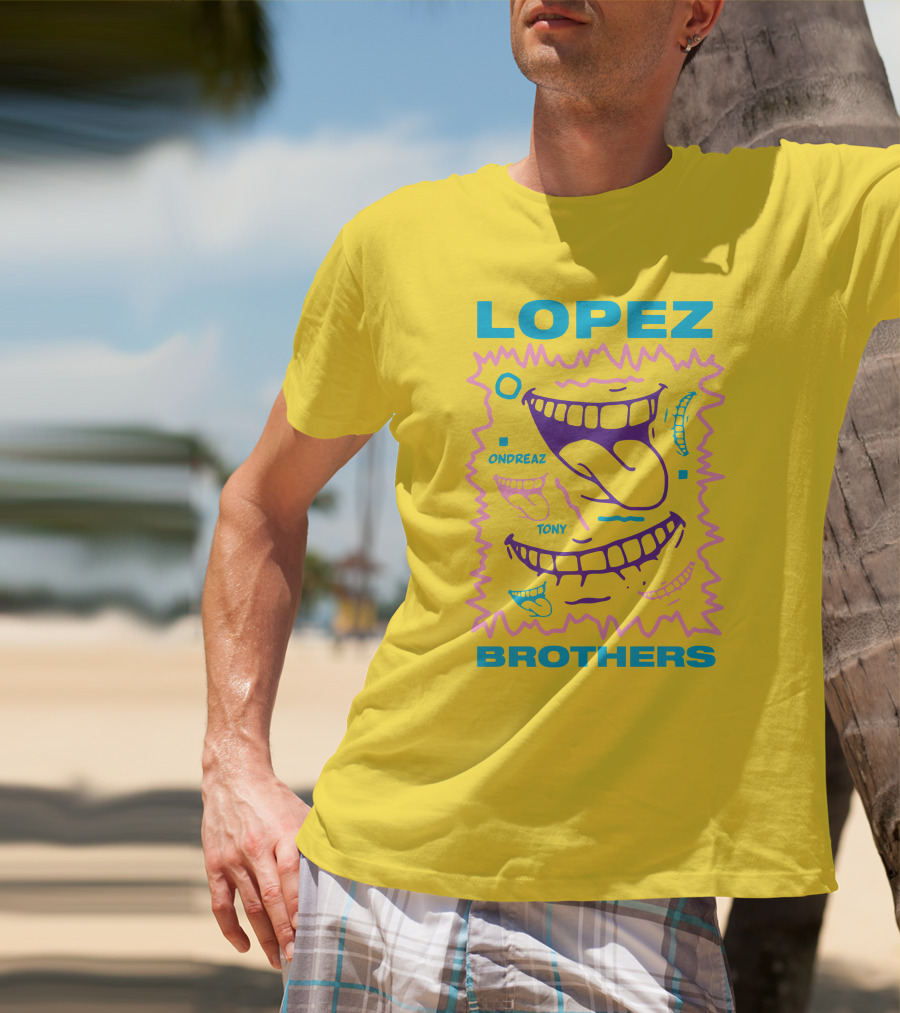 Lopez Brothers Ondreaz Tony Vibrant Mouth T-Shirt