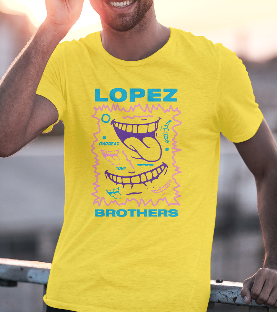 Lopez Brothers Ondreaz Tony Vibrant Mouth T-Shirt
