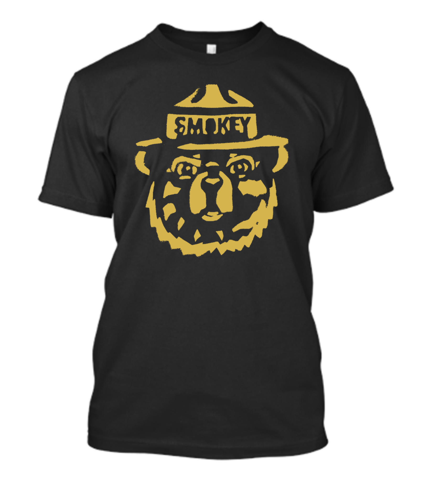 Smokey Bear Prevent Wildfires Iconic Ranger Hat T-Shirt