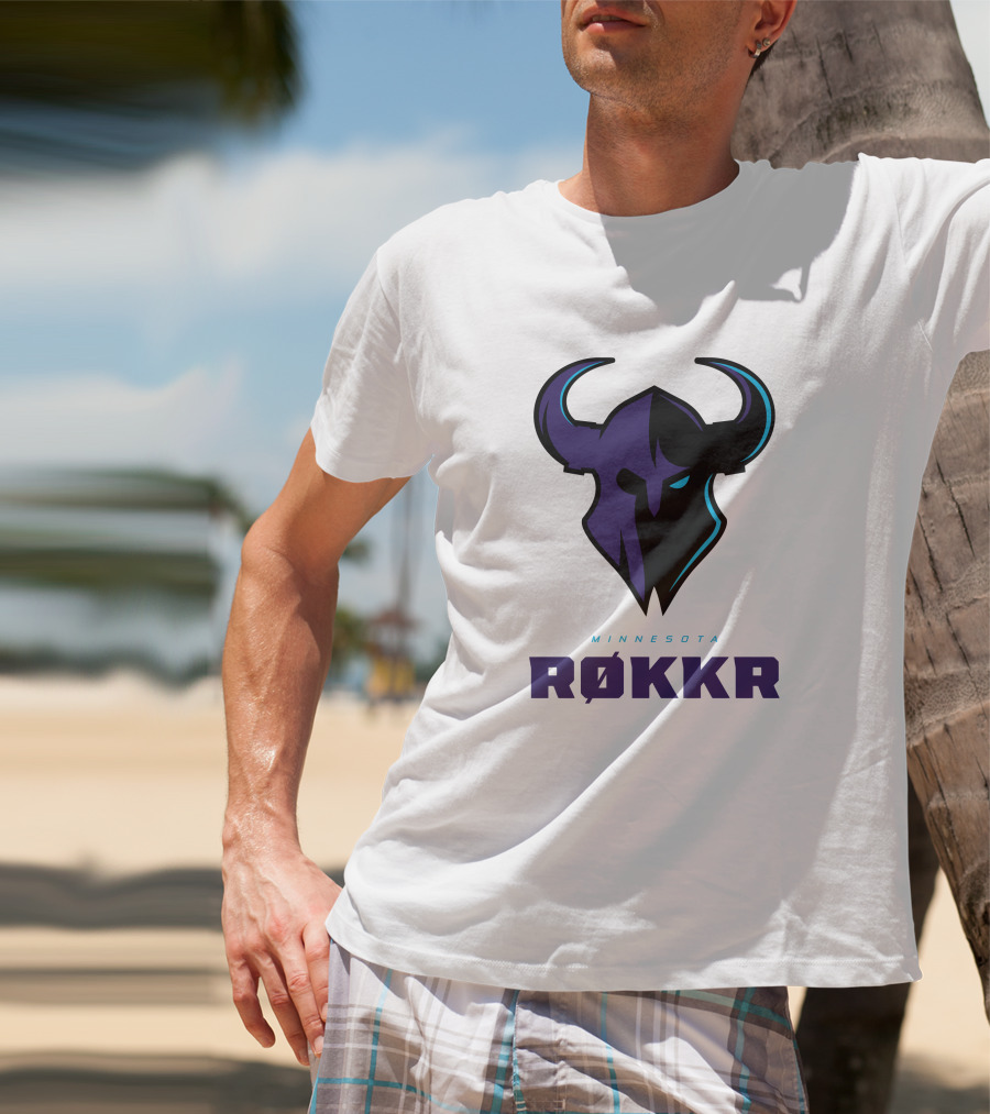 Minnesota Røkkr Logo Hoodie Merchandise T-Shirt