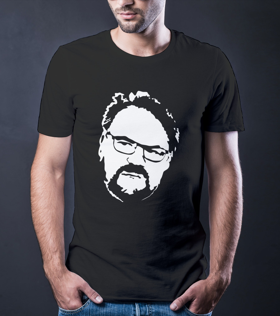 Tony Schiavone Black And White Face WWE AEW Commentator T-Shirt