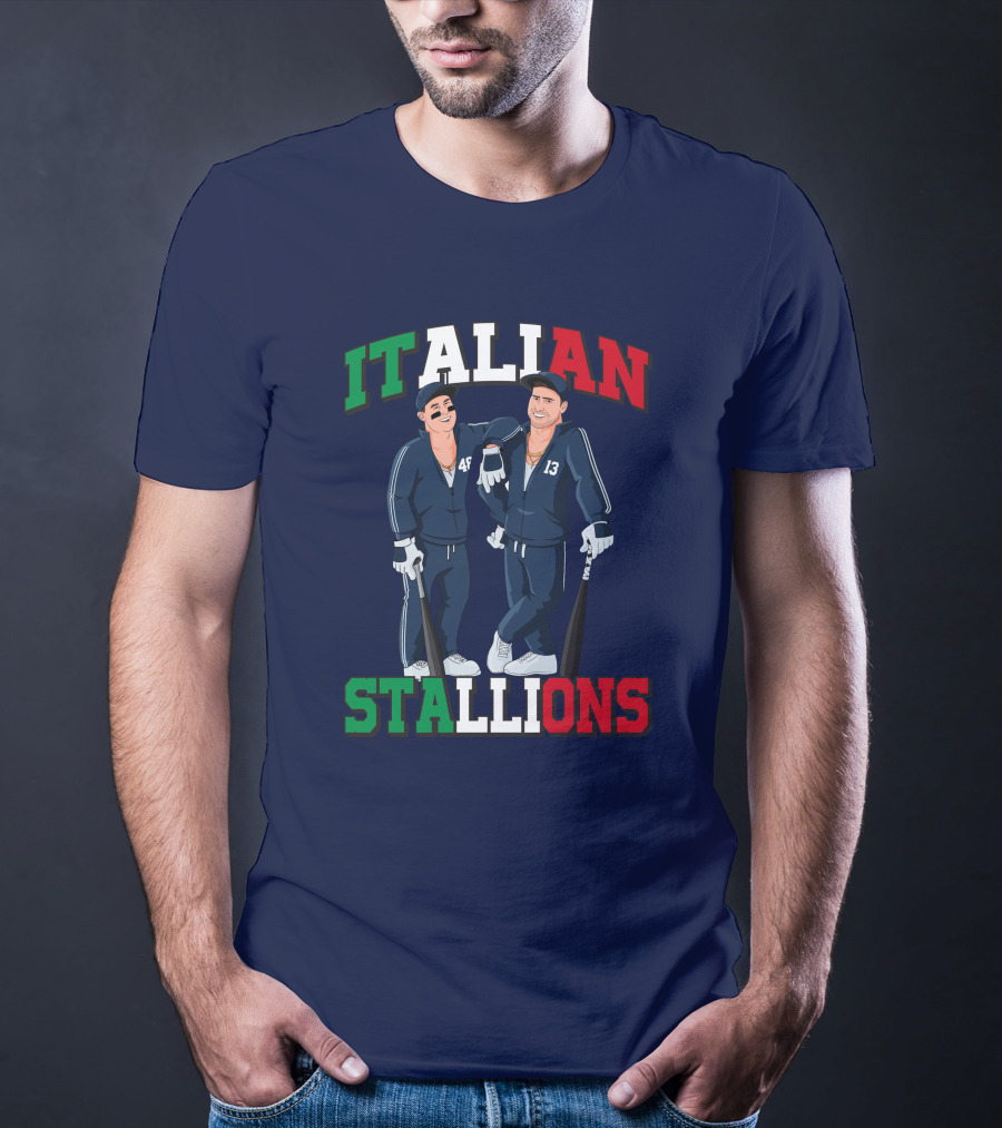 Italian Stallions 45 13 Short Porch T-Shirt