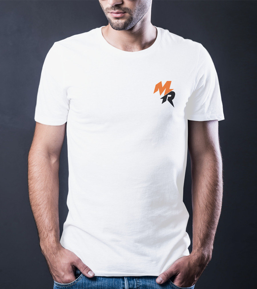 Max Rice MR Orange And Black T-Shirt