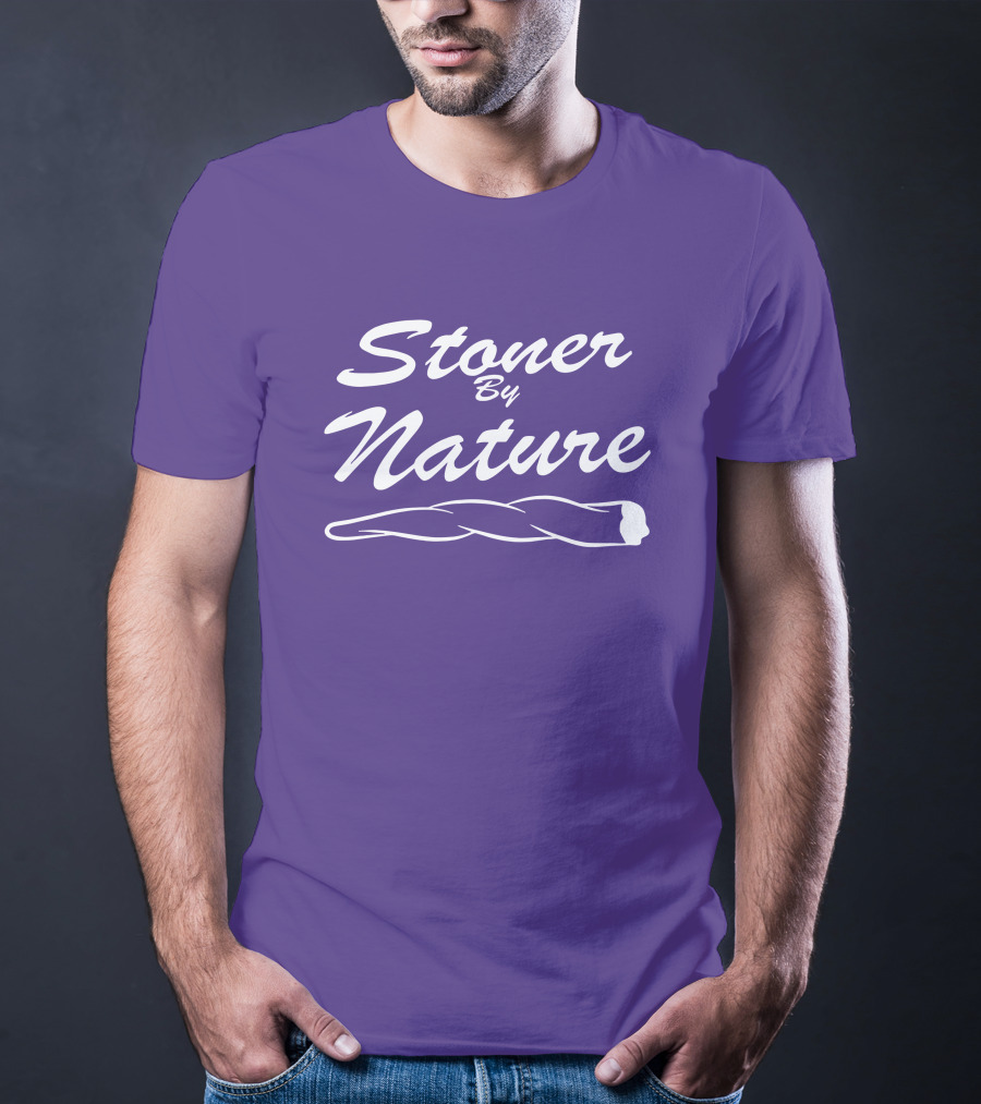 Ymh Merch Stoner By Nature Rolling Joint T-Shirt
