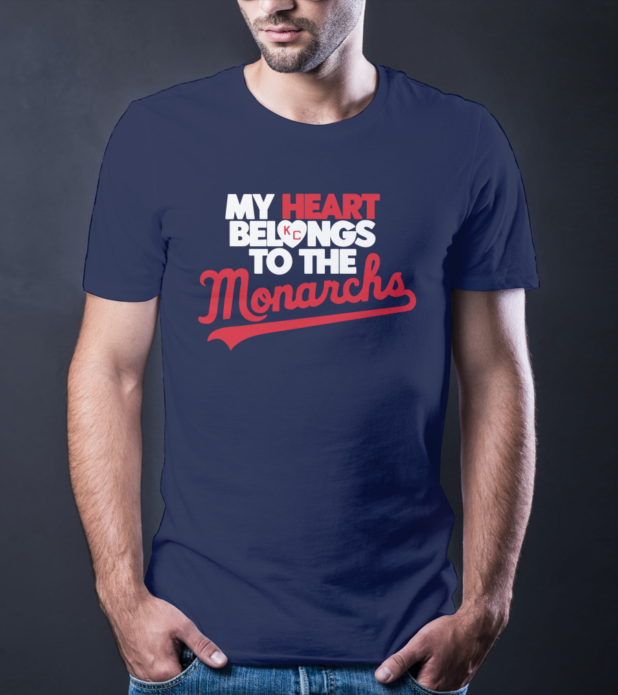 My Heart Belongs To The KC Monarchs T-Shirt