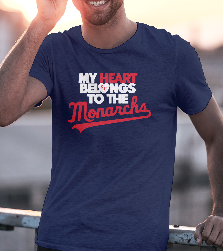 My Heart Belongs To The KC Monarchs T-Shirt