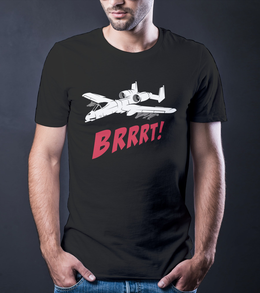 Funker530 Brrrt A-10 Warthog Merch T-Shirt