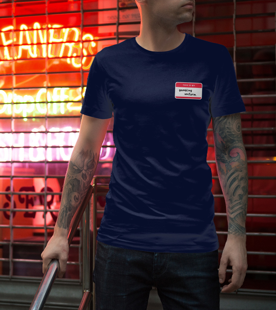 Big Jank This Is My Gambling Uniform T-Shirt