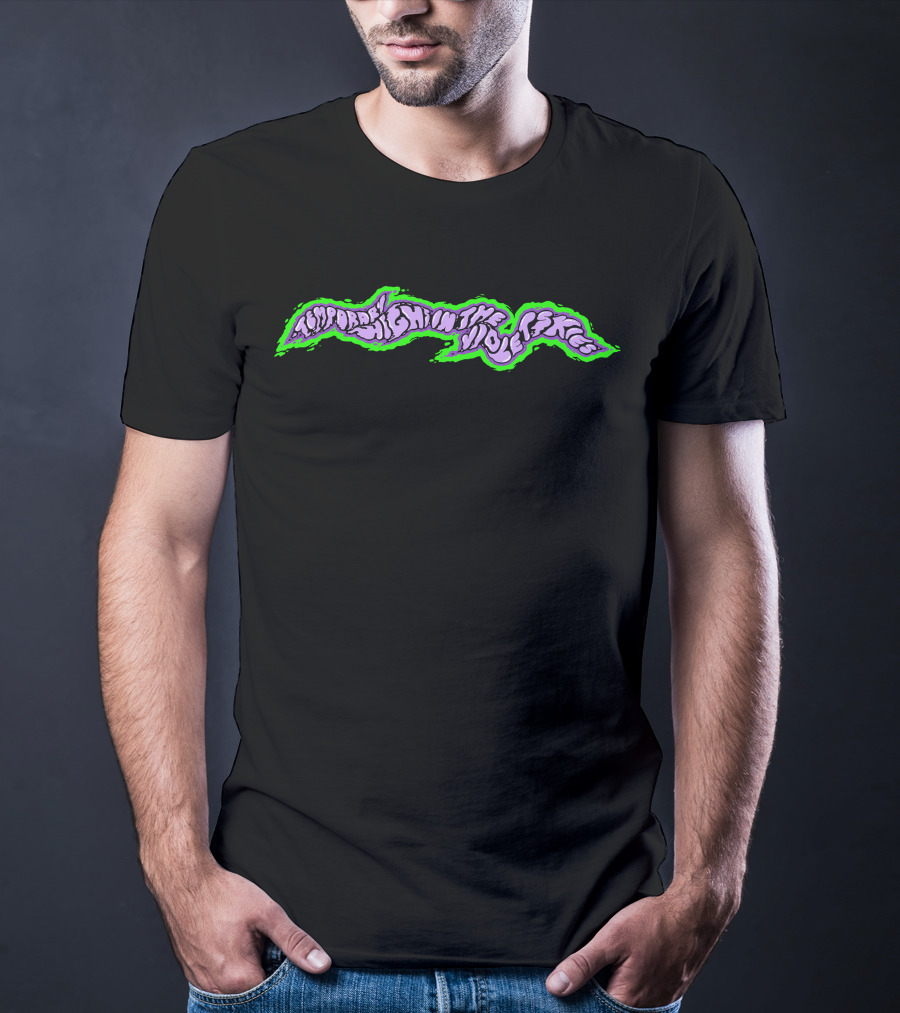 Snoh Aalegra Temporary Highs In The Violet Skies Psychedelic Text T-Shirt
