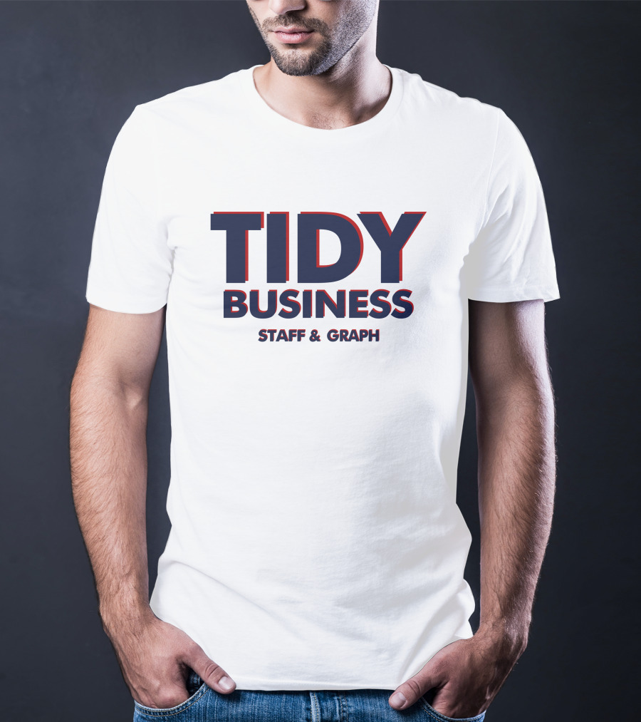 Tidy Business Staff And Graph Steve Dangle Glynn Hockey Analytics Insights T-Shirt