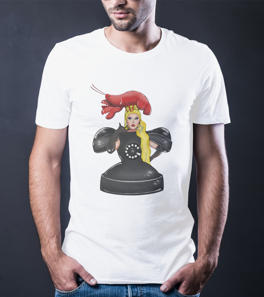 Cheryl Hole Merchandise Cheryl Hole Lobster Dress Iconic Look T-Shirt