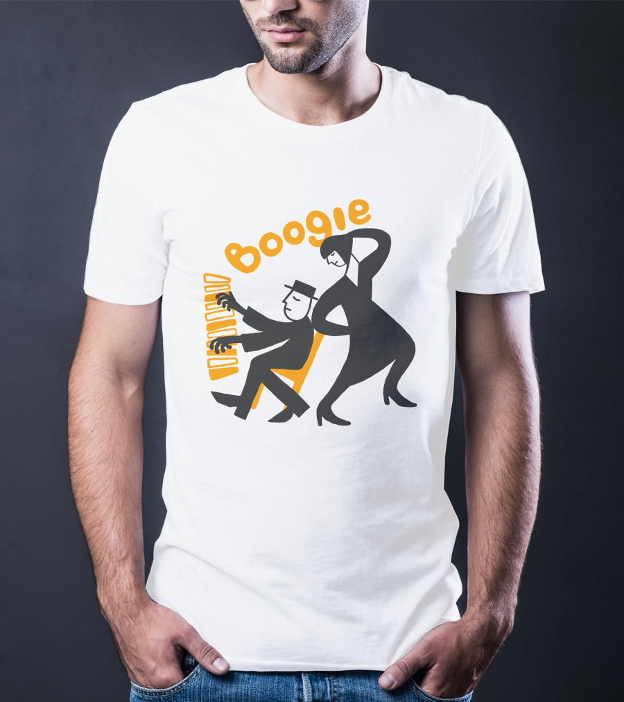 Woogie Boogie Music Dance Energetic Movement T-Shirt