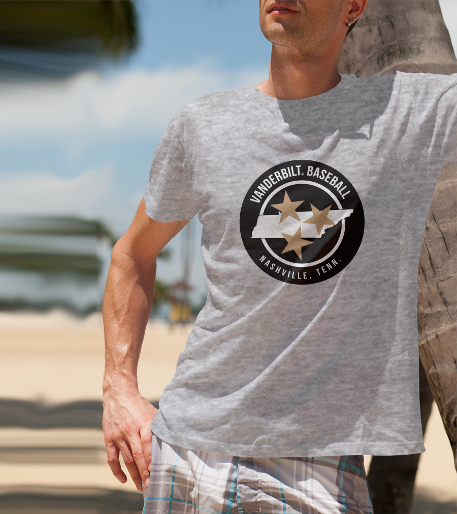 Vanderbilt Baseball Nashville Tenn Vucommodores Merch T-Shirt