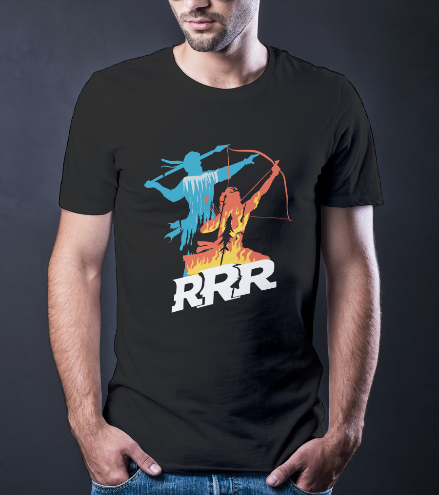 The Souled Store RRR Divine Powers Iconic Archer Warrior T-Shirt