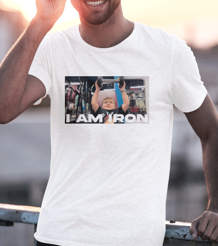 Hasbulla Merch I Am Iron Hasbulla Gym Workout T-Shirt